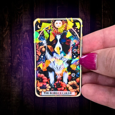 The Border Collie - Sticker - Holographic Sticker | The TabbyLoaf