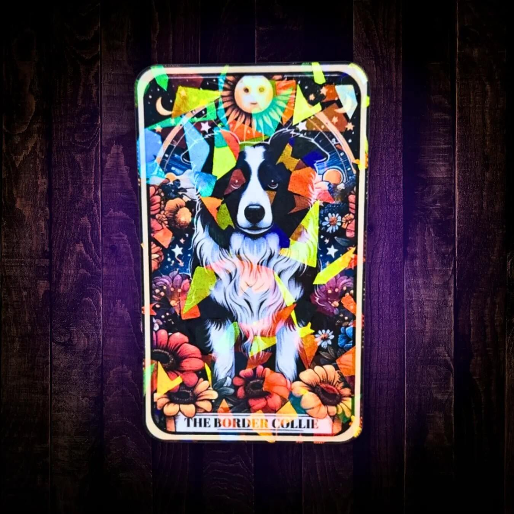 The Border Collie - Sticker - Holographic Sticker | The TabbyLoaf
