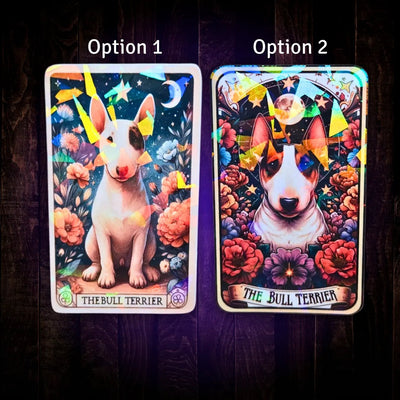 The Bull Terrier - Sticker - Holographic Sticker | The TabbyLoaf