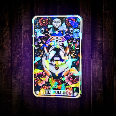 The Bulldog - Sticker - Holographic Sticker | The TabbyLoaf