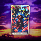 The Chocolate Labrador - Sticker - Holographic Sticker | The TabbyLoaf