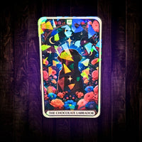 The Chocolate Labrador - Sticker - Holographic Sticker | The TabbyLoaf