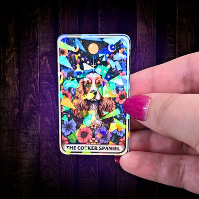 The Cocker Spaniel - Sticker - Holographic Sticker | The TabbyLoaf