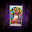 The Devon Rex – Sticker - Holographic Sticker | The TabbyLoaf