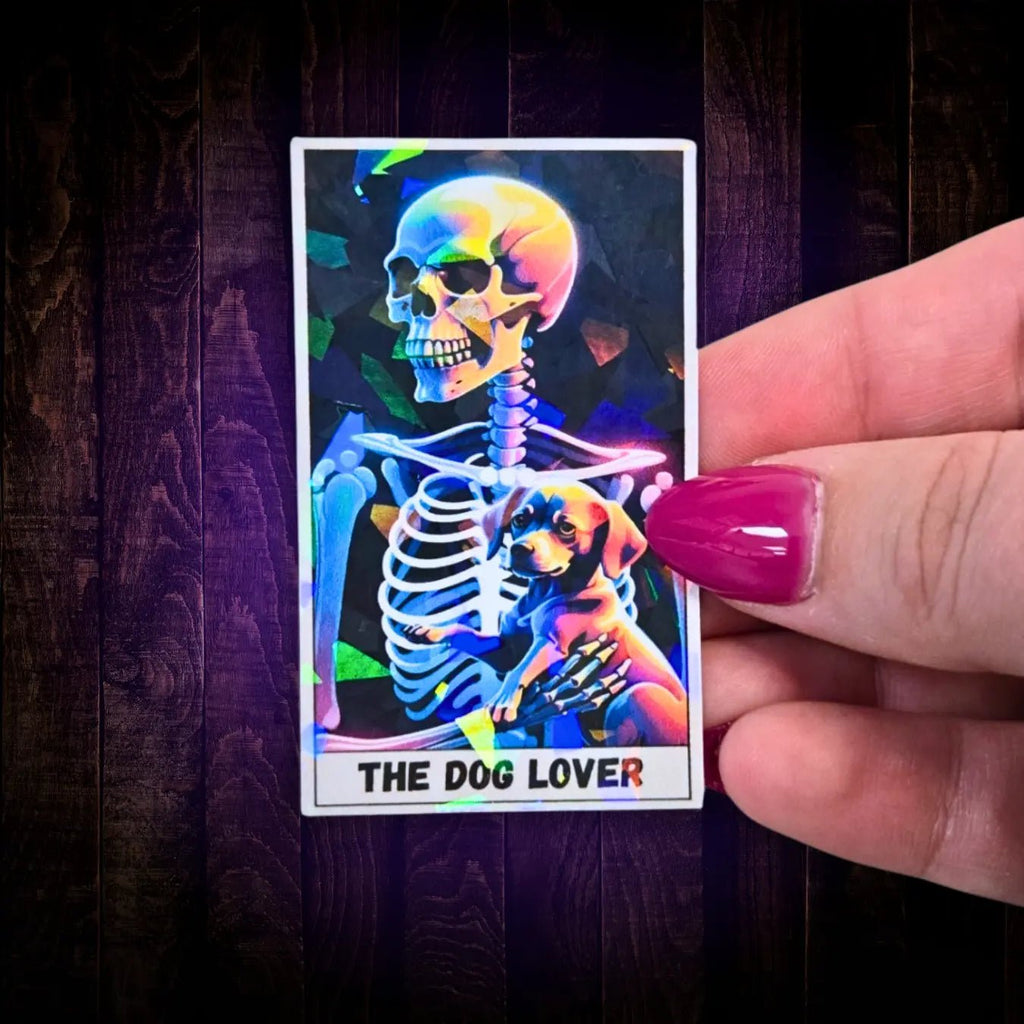 The Dog Lover - Sticker - Holographic Sticker | The TabbyLoaf