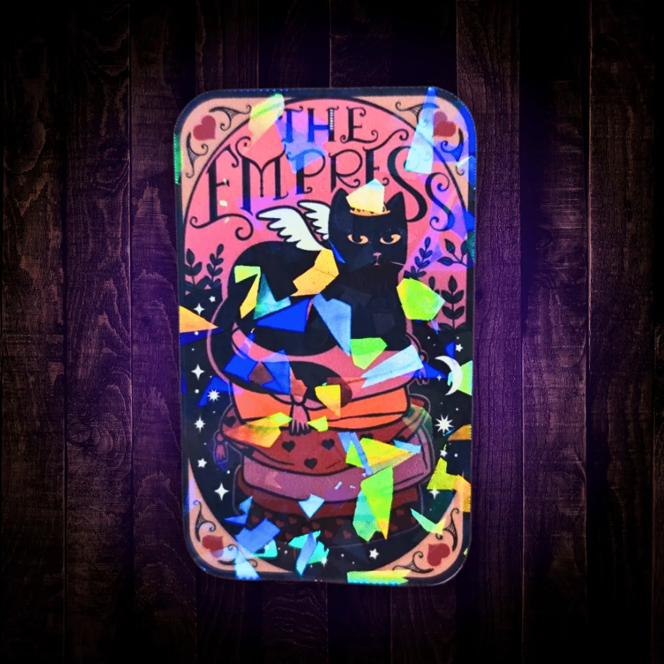 The Empress – Sticker - Holographic Sticker | The TabbyLoaf