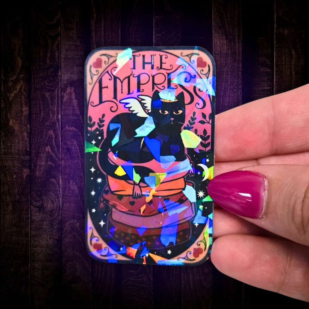 The Empress – Sticker - Holographic Sticker | The TabbyLoaf