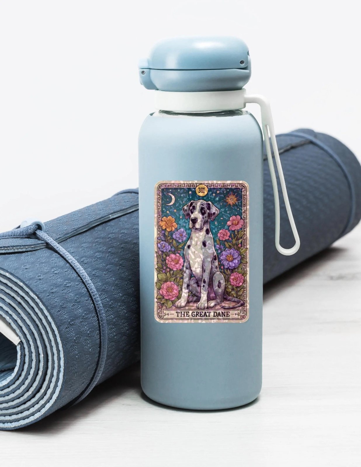 The Great Dane - Sticker - Holographic Sticker | The TabbyLoaf