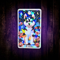 The Husky - Sticker - Holographic Sticker | The TabbyLoaf