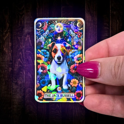 The Jack Russell - Sticker - Holographic Sticker | The TabbyLoaf