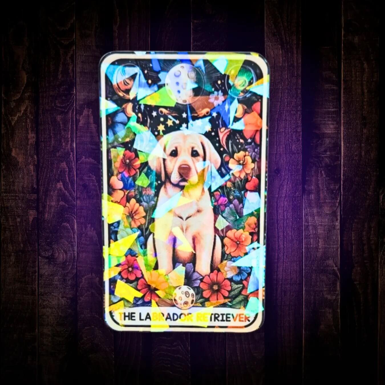 The Labrador Retriever - Sticker - Holographic Sticker | The TabbyLoaf