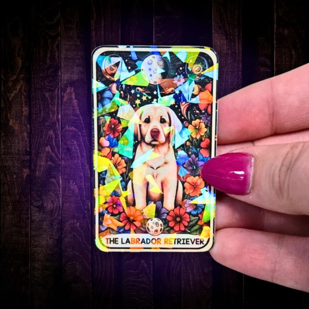 The Labrador Retriever - Sticker - Holographic Sticker | The TabbyLoaf