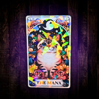 The Manx – Sticker - Holographic Sticker | The TabbyLoaf