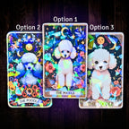 The Poodle - Sticker - Holographic Sticker | The TabbyLoaf