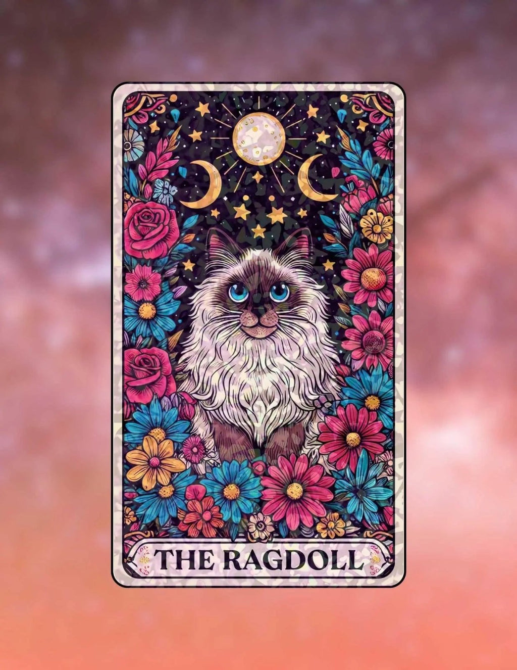 The Ragdoll – Sticker - Holographic Sticker | The TabbyLoaf