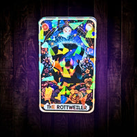 The Rottweiler - Sticker - Holographic Sticker | The TabbyLoaf
