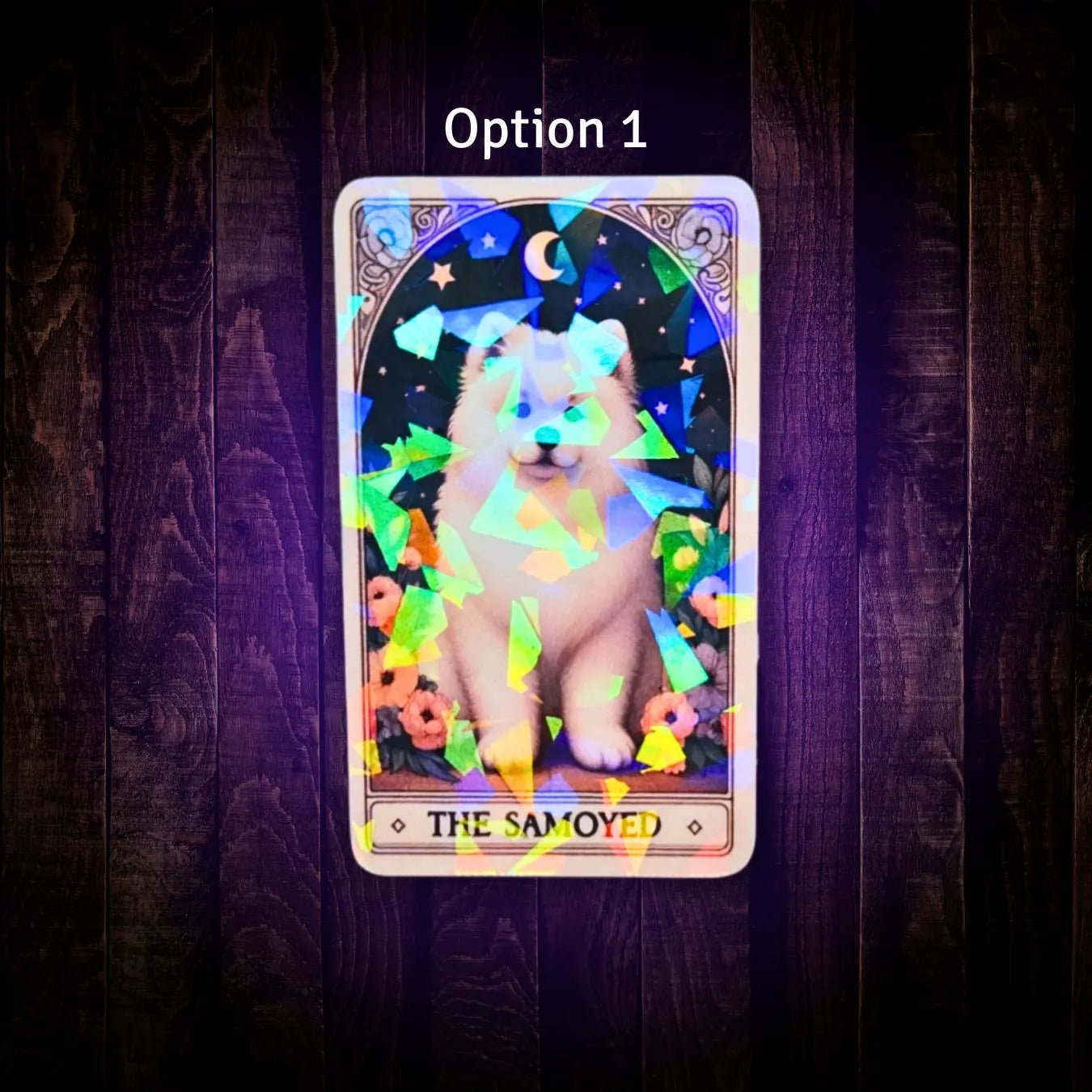 The Samoyed - Sticker - Holographic Sticker | The TabbyLoaf
