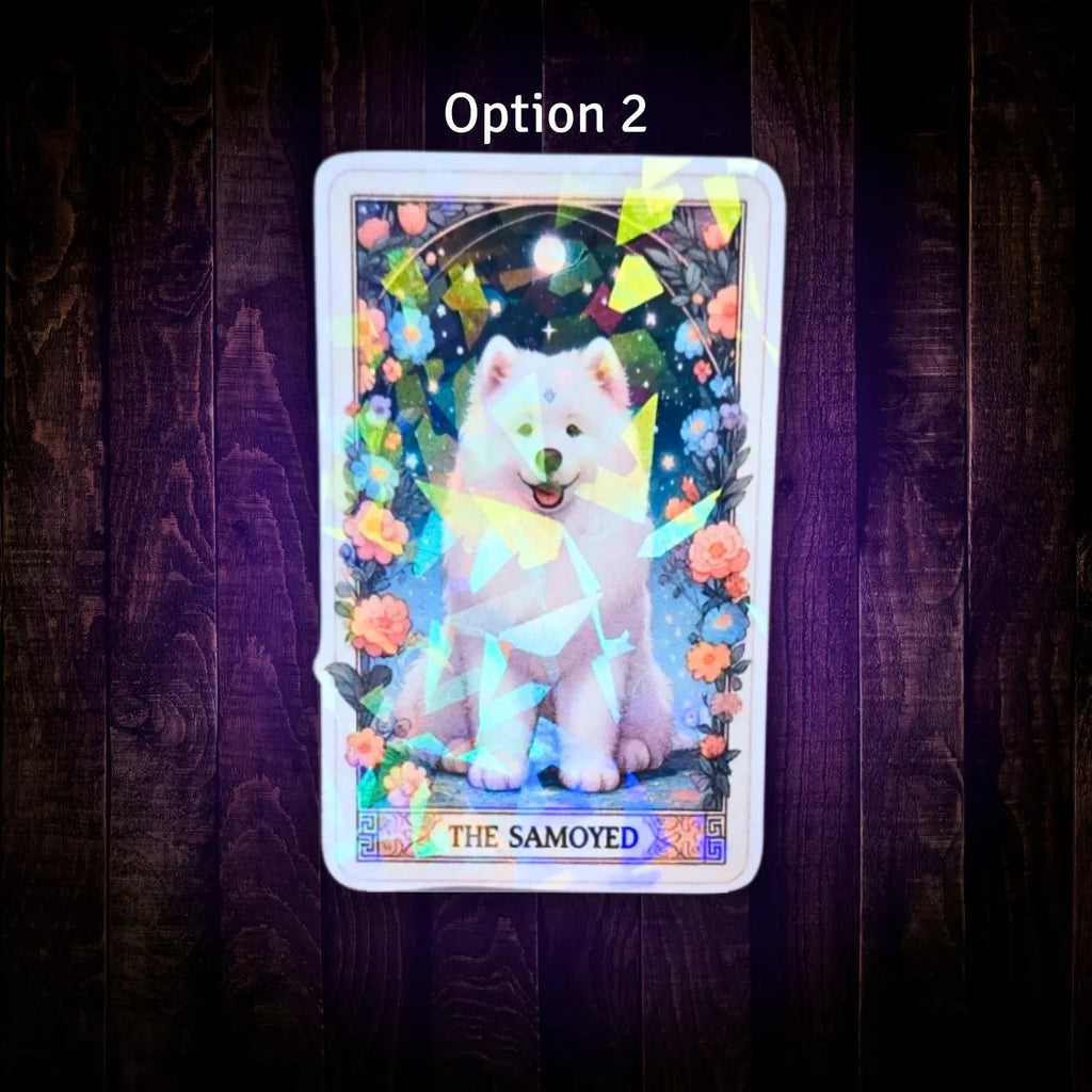 The Samoyed - Sticker - Holographic Sticker | The TabbyLoaf