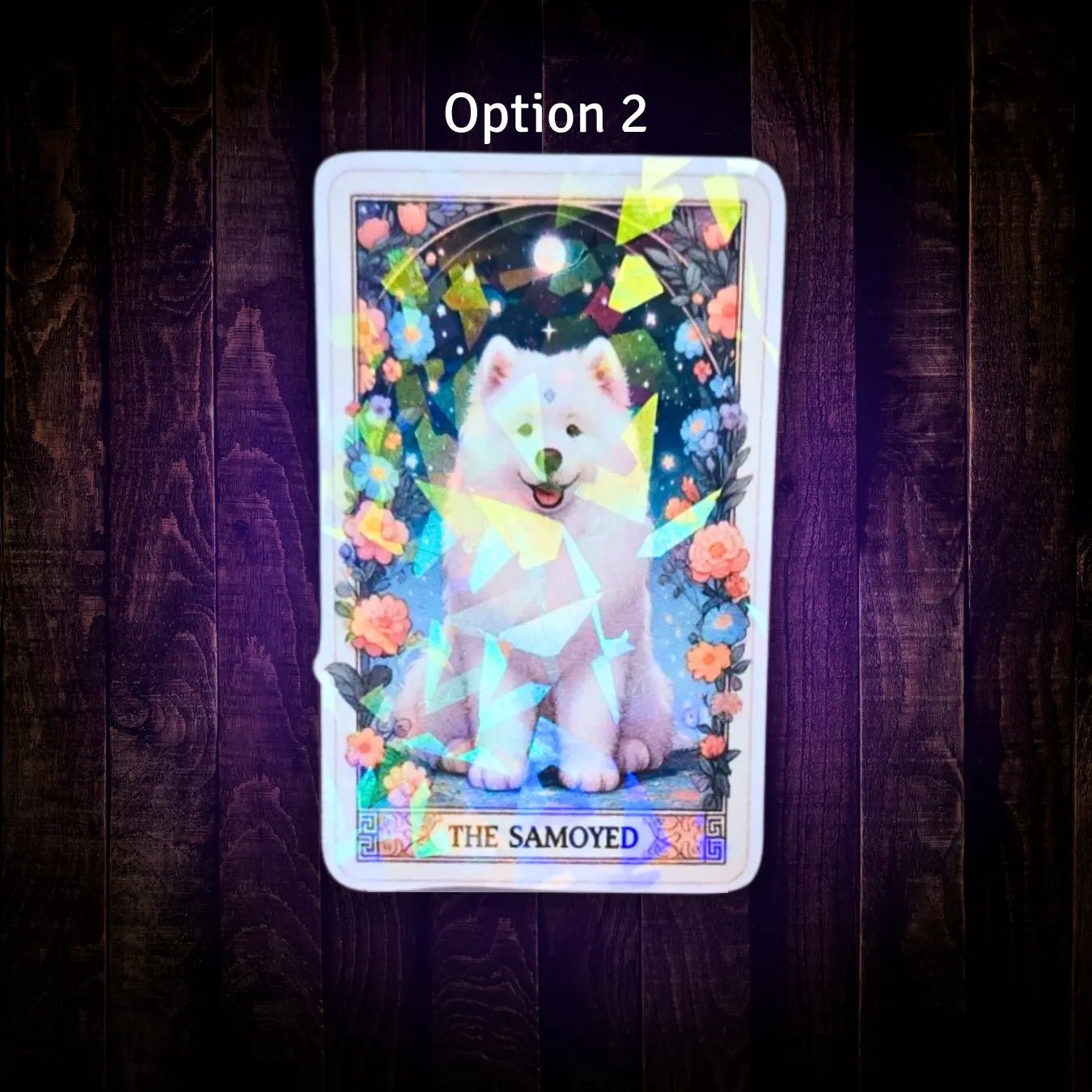 The Samoyed - Sticker - Holographic Sticker | The TabbyLoaf