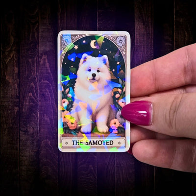 The Samoyed - Sticker - Holographic Sticker | The TabbyLoaf