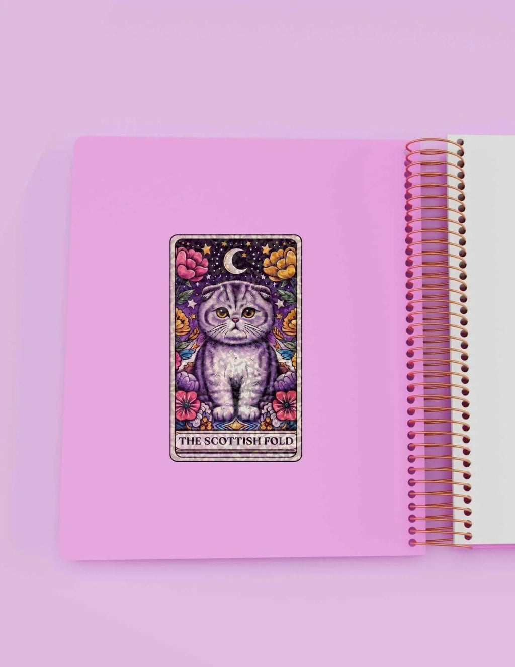 The Scottish Fold – Sticker - Holographic Sticker | The TabbyLoaf