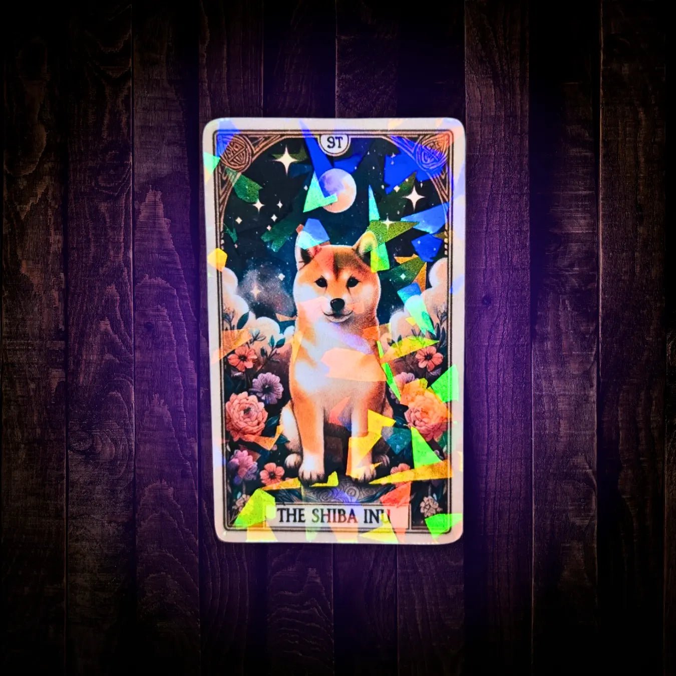 The Shiba Inu - Sticker - Holographic Sticker | The TabbyLoaf