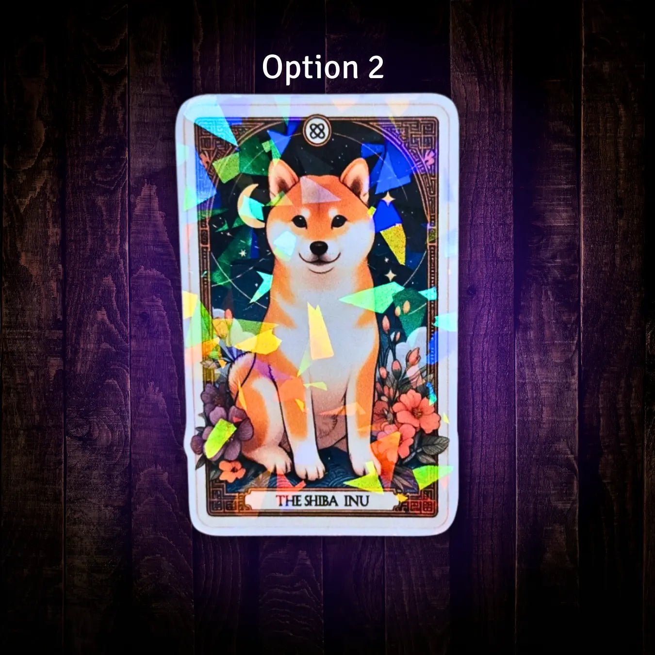 The Shiba Inu - Sticker - Holographic Sticker | The TabbyLoaf