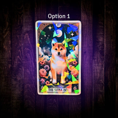 The Shiba Inu - Sticker - Holographic Sticker | The TabbyLoaf
