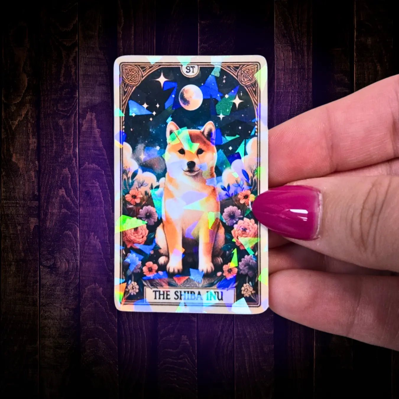 The Shiba Inu - Sticker - Holographic Sticker | The TabbyLoaf