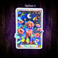 The Vizsla - Sticker - Holographic Sticker | The TabbyLoaf