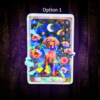 The Vizsla - Sticker - Holographic Sticker | The TabbyLoaf
