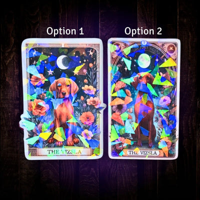 The Vizsla - Sticker - Holographic Sticker | The TabbyLoaf