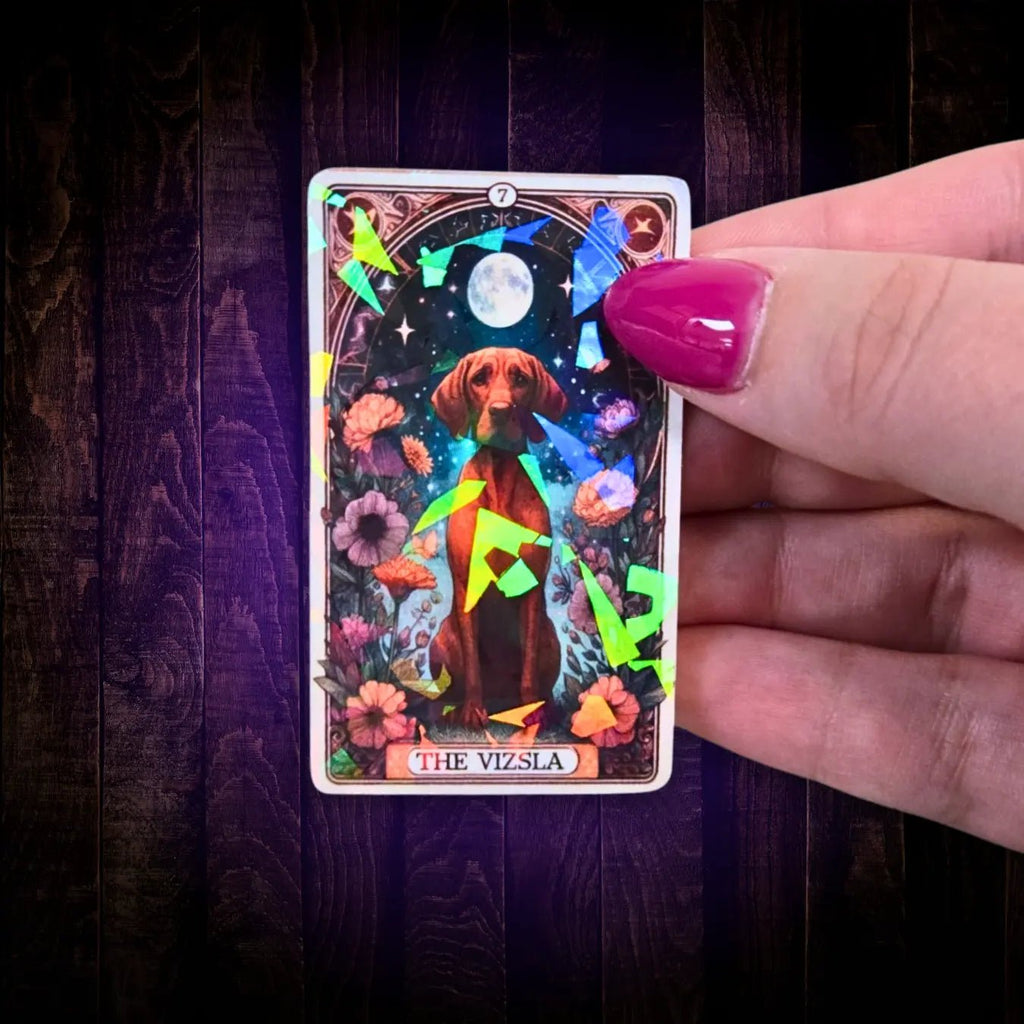 The Vizsla - Sticker - Holographic Sticker | The TabbyLoaf