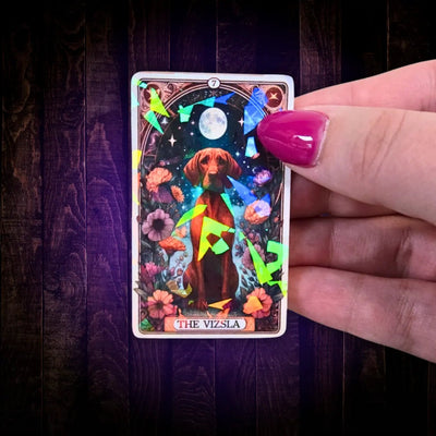The Vizsla - Sticker - Holographic Sticker | The TabbyLoaf