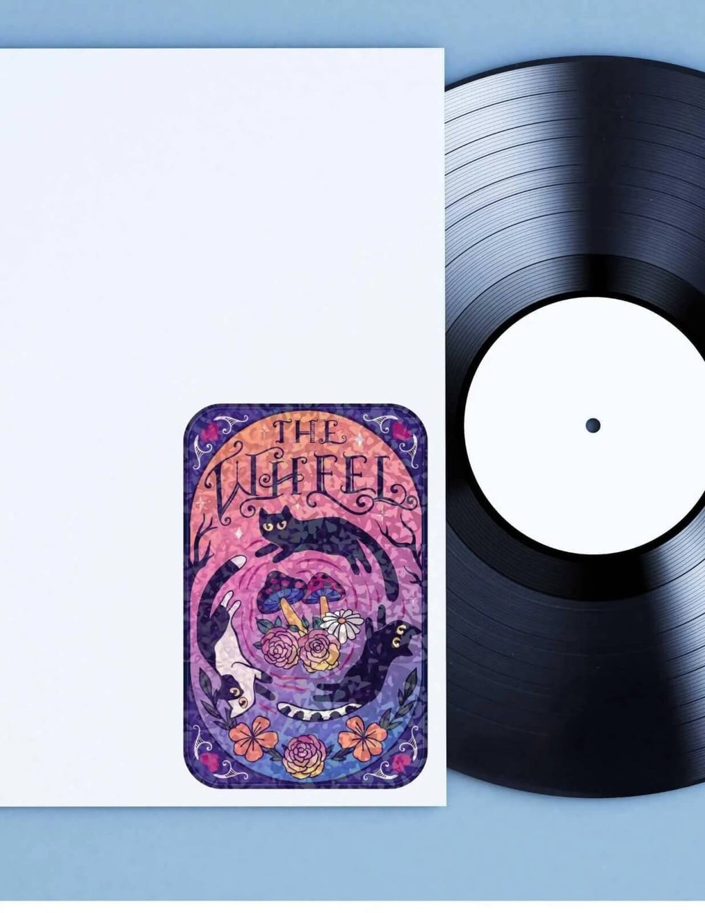 The Wheel - Sticker - Holographic Sticker | The TabbyLoaf