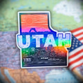 Utah - Sticker - Holographic Sticker | The TabbyLoaf
