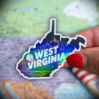 West Virginia - Sticker - Holographic Sticker | The TabbyLoaf