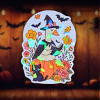 Witch Goose - Sticker - Holographic Sticker | The TabbyLoaf